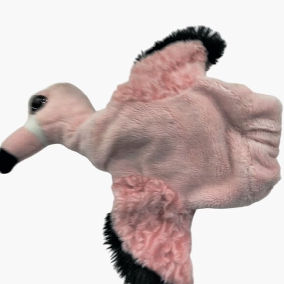 Caltoy Flamingo Hand Puppet Plush Interactive Toy - Picture 3 of 5